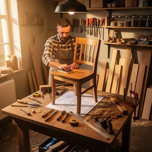 femme préparant une recette familiale dans une cuisine simple et chaleureuse