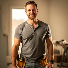 femme française souriante lisant un blog culinaire en lumière naturelle